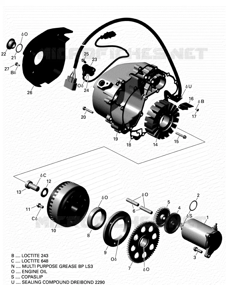 03- MAGNéTO ET DéMARREUR ÉLECTRIQUE