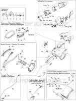 Elektrische accessoires, achter