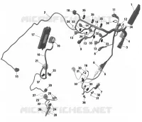 KABELBOOM EN ELEKTRONISCHE MODULE