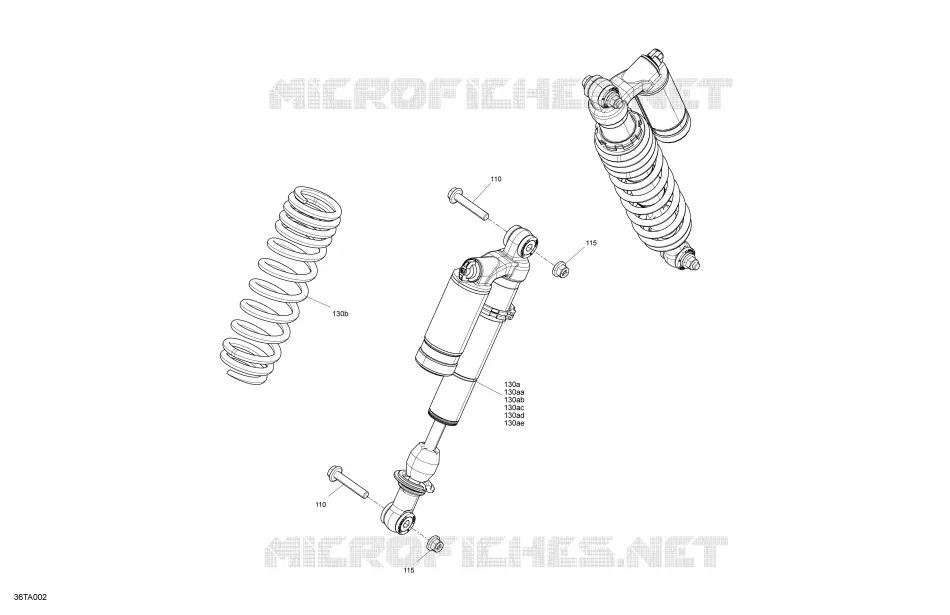 05- SUSPENSION - AMORTISSEURS AVANTS - LTD