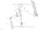 ACHTERWIELOPHANGING SHOCKS