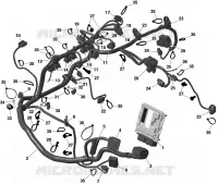 KABELBOOM EN ELEKTRONISCHE MODULE