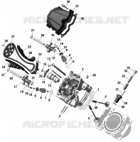 01- ROTAX - FRONT CYLINDER HEAD