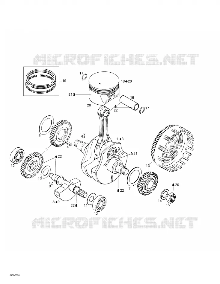 01- VILEBREQUIN ET PISTONS