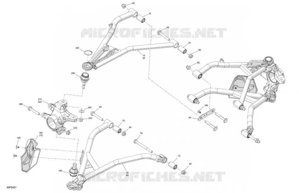 VOORWIELOPHANGING COMPONENTS