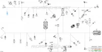 08- ELEKTRISCH HARNAS - MAIN HARNESS - 710009220