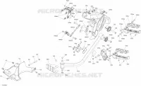 CARROSSERIE ACCESSOIRES linkerhand Voetsteun