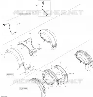 CARROSSERIE ACCESSOIRES VOORSPATBORD