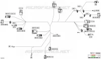 08- ELEKTRISCH HARNAS - JUNCTION WIRING HARNESS - 710008320