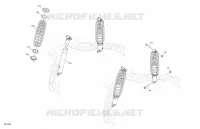ACHTERWIELOPHANGING SHOCKS