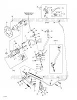 Achter hydraulische rem