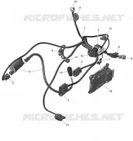 KABELBOOM en elektronische module