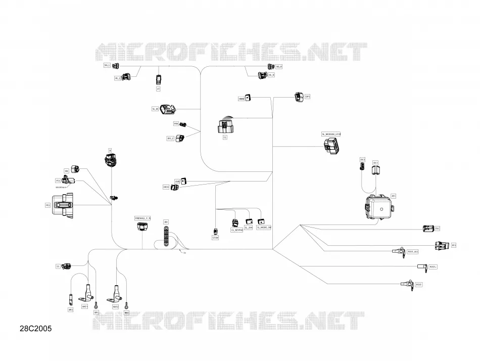 08- ÉLECTRIQUE - CâBLAGE PRINCIPAL - 710006658