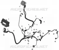 Elektrisch - motorharnas en elektronische module