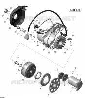 Magneto en elektrische starter