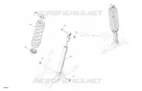 ACHTERWIELOPHANGING SHOCKS