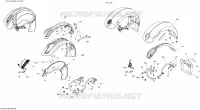 CARROSSERIE ACCESSOIRES VOORSPATBORD