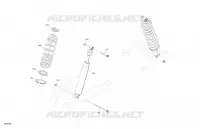 ACHTERWIELOPHANGING SHOCKS