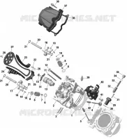 01- ROTAX - CULASSE AVANT