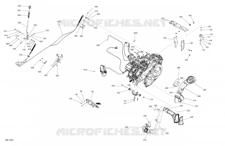 Motor en MOTORSTEUN