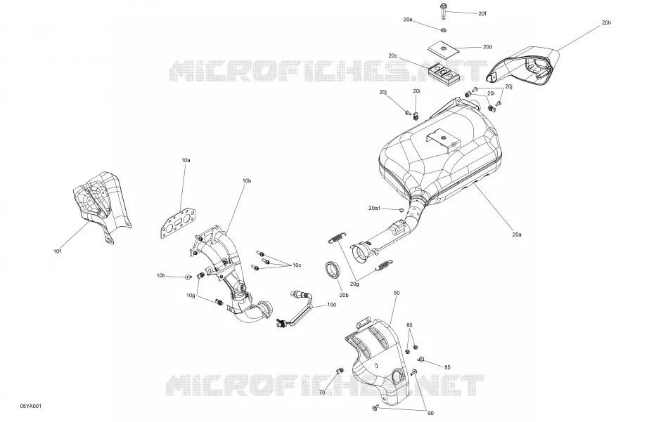 Motor - UITLAATSYSTEEM