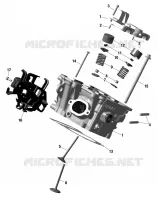 01- ROTAX - CULASSE