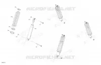 ACHTERWIELOPHANGING SHOCKS