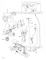 Achter hydraulische rem