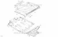 Skidplate en plafond