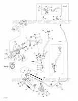 Achter hydraulische rem