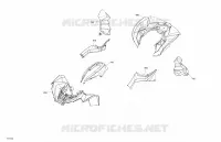 Kit voor spatbord en middenpaneel