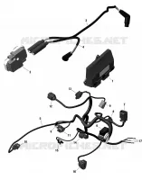 KABELBOOM EN ELEKTRONISCHE MODULE