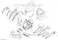 CARROSSERIE ACCESSOIRES OPBERGRUIMTE AAN DE VOORKANT