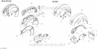 CARROSSERIE ACCESSOIRES VOORSPATBORD