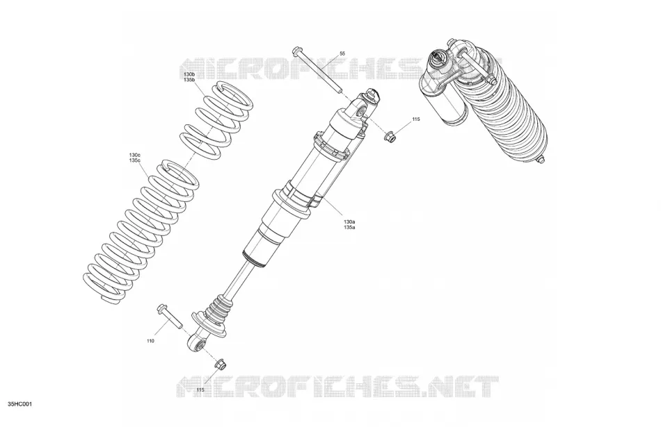VOORWIELOPHANGING SHOCKS