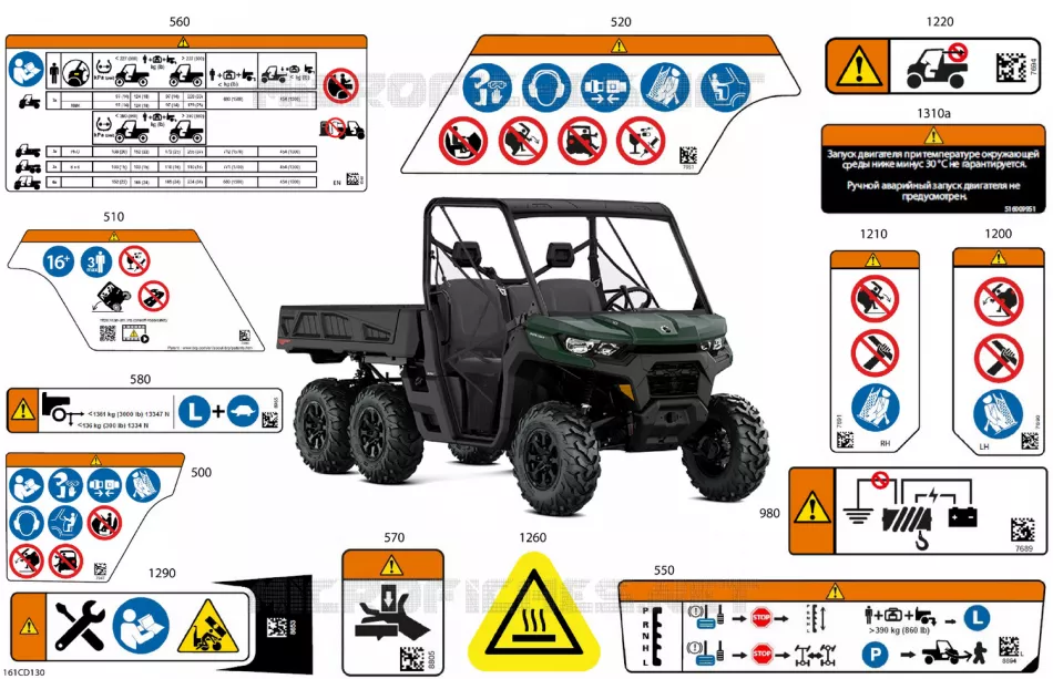 07- BODY - WARNING DECALS