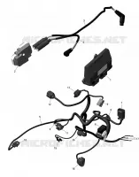 KABELBOOM EN ELEKTRONISCHE MODULE