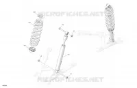 ACHTERWIELOPHANGING SHOCKS