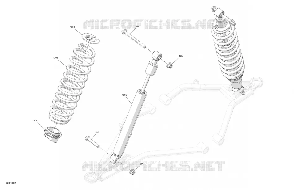 VOORWIELOPHANGING SHOCKS