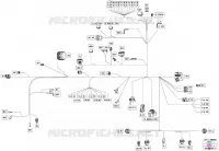 08- ELEKTRISCH HARNAS - MAIN HARNESS - 710008773