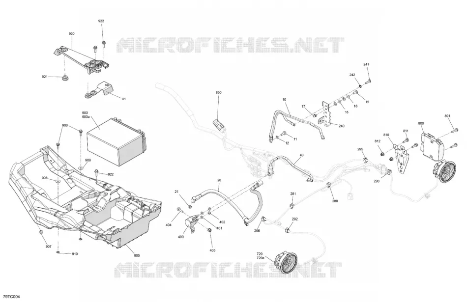 08- ELEKTRISCH HARNAS - REAR SECTION