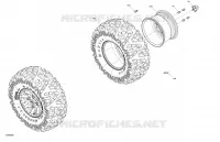ACHTERWIELS - WITHOUT ABS