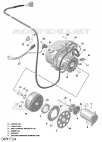 Magneto en elektrische starter