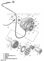 Magneto en elektrische starter