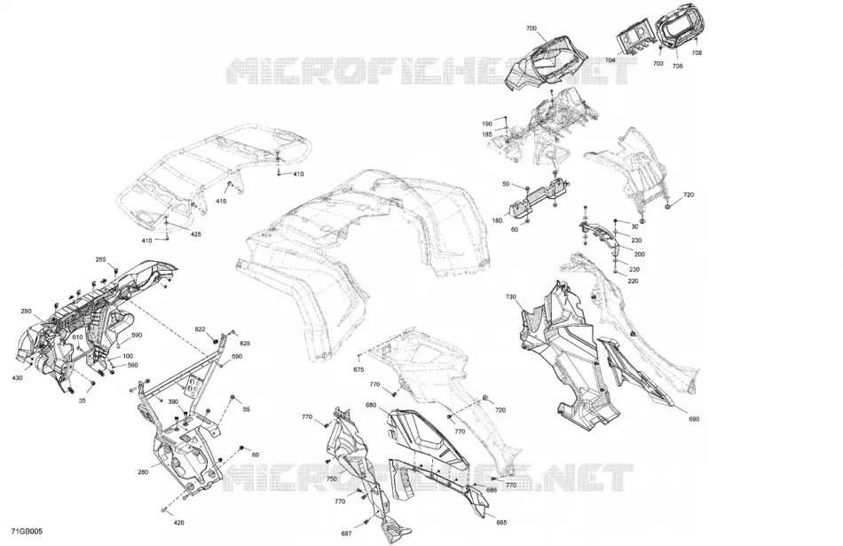 07- CARROSSERIE - SECTION AVANT