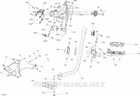 CARROSSERIE ACCESSOIRES linkerhand Voetsteun