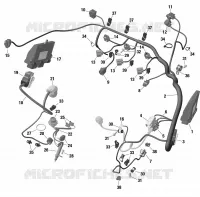 KABELBOOM EN ELEKTRONISCHE MODULE