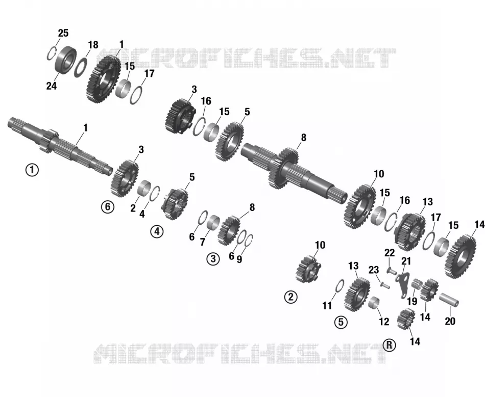 01- ROTAX - GEARBOX