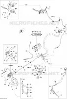 Achter hydraulische rem