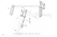 ACHTERWIELOPHANGING SHOCKS